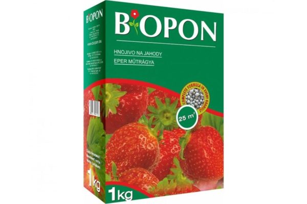 Biopon növénytáp- Eper műtrágya granulátum 1 kg