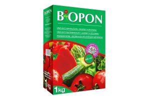 Biopon növénytáp- Paradicsom, uborka és egyéb zöldségekhez műtrágya granulátum 1kg