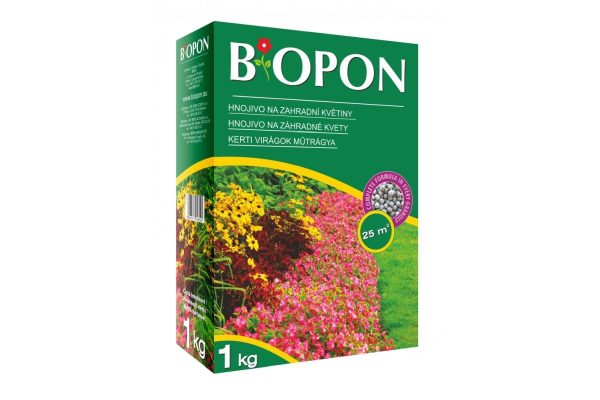 Biopon növénytáp- Kerti virágok műtrágya granulátum 1kg