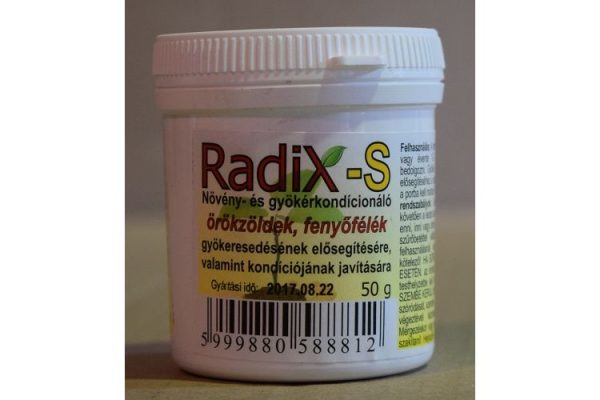 Radix-D növény- és gyökérkondícionáló félfás, fásszárú növényekhez  50 gr