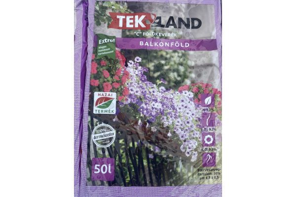 Tekland- C Balkon virágföldkeverék 50 L