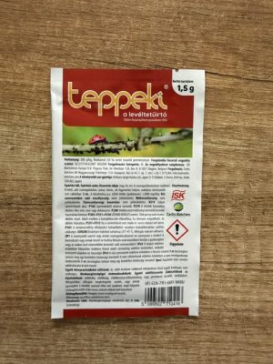 Teppeki WG 1,5 gr- szelektív levéltetüírtó szer, méhbarát, vízben diszpergálható granulátum