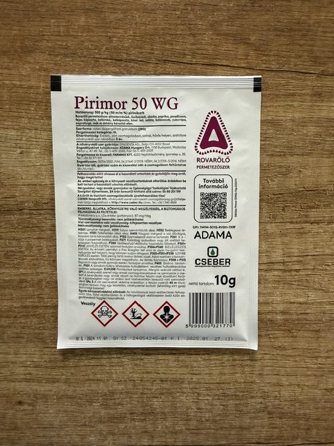 Pirimor 50 WG 10 gr- rovarölő permetezőszer