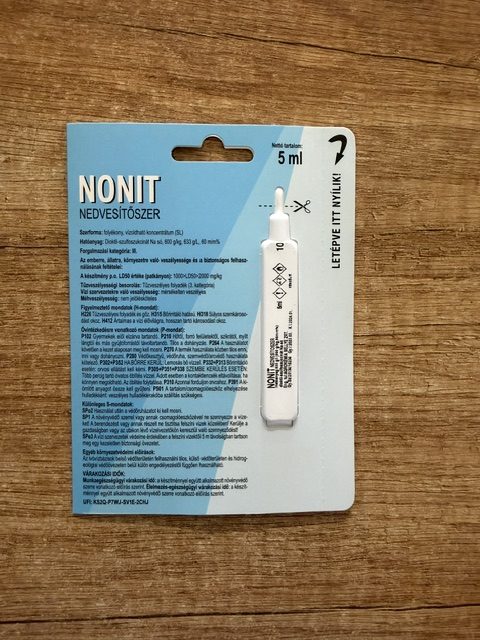 Nonit 5 ml - felületaktív nedvesítőszer és tapadásfokozó