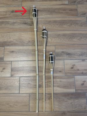 Bambuszfáklya 120 cm