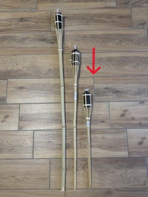 Bambuszfáklya 60 cm