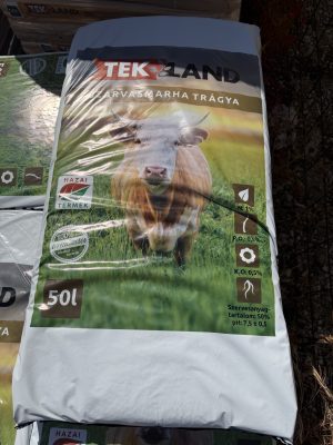 Tekland -Szarvasmarhatrágya 50 L