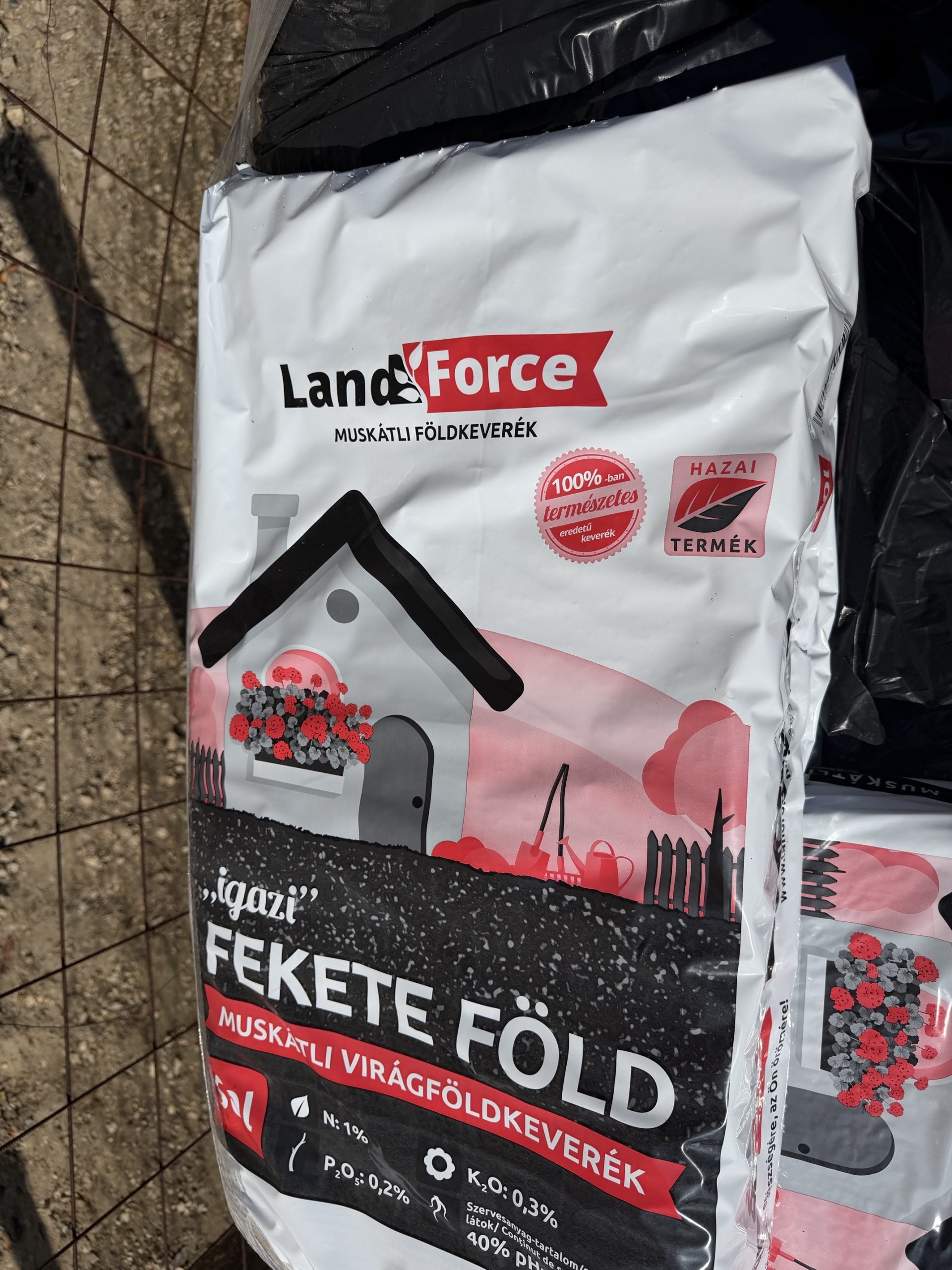 Landforce - Muskátli virágföld 50 L