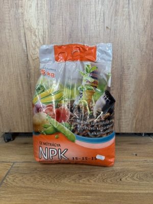 NPK 15-15-15 műtrágya 5 kg