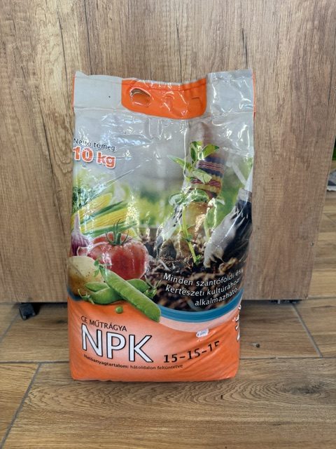 NPK 15-15-15 műtrágya 10 kg