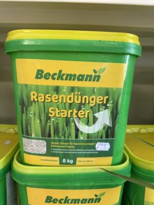 Beckmann Rasendünger Starter gyepműtrágya indító 5 kg