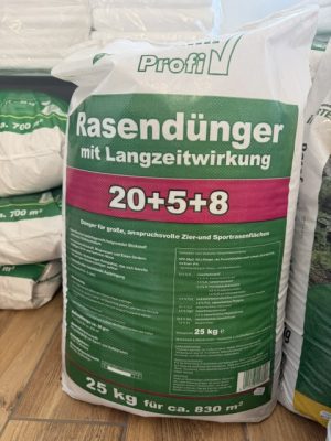 Beckmann Rasendünger 20+5+8 Gyepműtrágya 25 kg