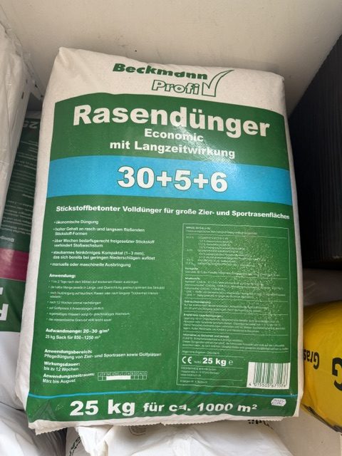 Beckmann Gyepműtrágya LZW 30+5+6 25 kg /kénnel/