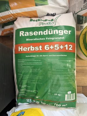 Beckmann Rasendünger Herbst 6+5+12 Őszi gyepműtrágya 25 kg