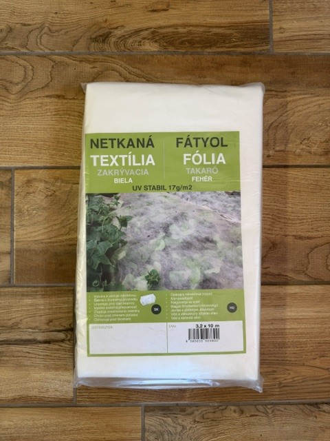 Fátyolfólia fehér 17 gr/m2 3,2 x 10 m