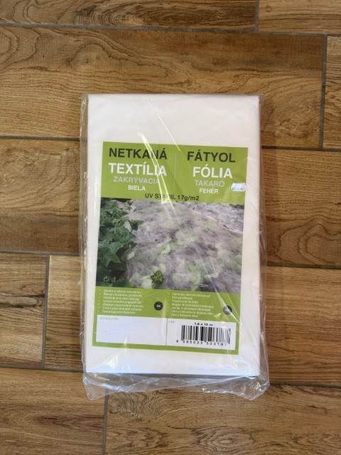 Fátyolfólia fehér 17 gr/m2 1,6 x 5 m