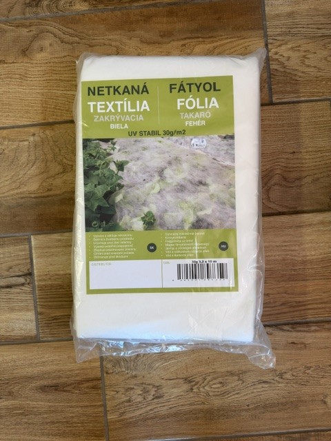 Fátyolfólia fehér 30 gr/m2 3,2 x 10 m