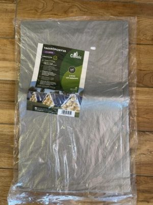 Takaróponyva ezüst 120g /m2 2 x 4 m