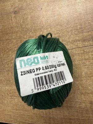 Zsineg–PP 0,60/200g Zöld