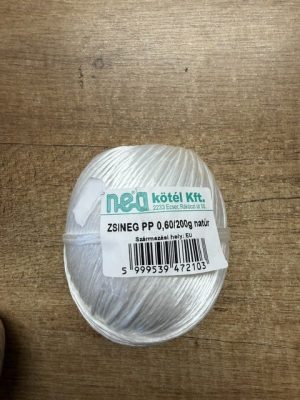 Zsineg PP 0,60/200 g natúr