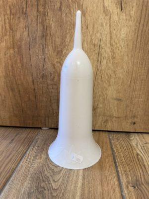 Temetői váza Leszúrható Fehér 20 cm