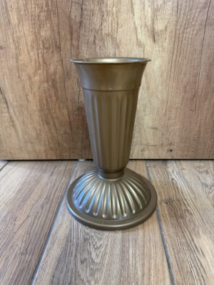 Temetői virágváza Nehezített Arany 25 cm