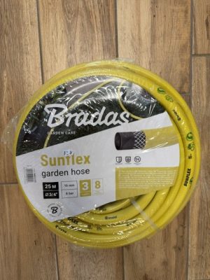 Bradas locsoló tömlő /Sunflex-sárga/ 3/4″ 25m