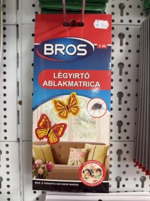 Bros légyirtó ablakmatrica 2 db / cs