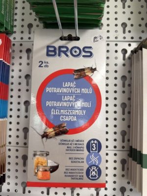 Bros élelmiszermoly csapda 2db / cs
