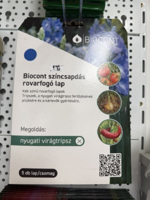 Biocont színcsapdás rovarfogó lapok 5 db lap / cs /kék/