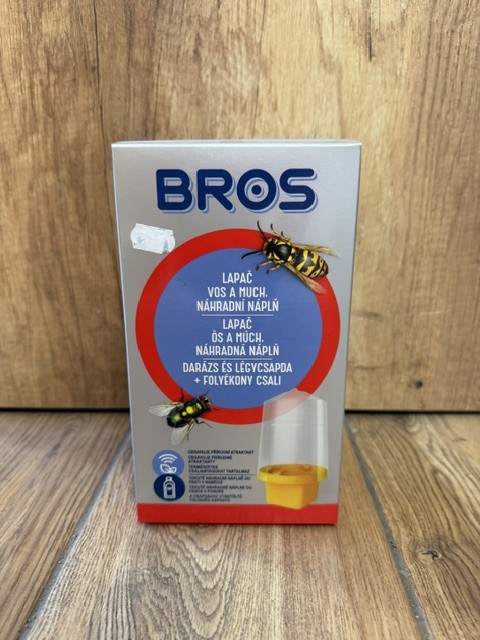 Bros Darázs és légycsapda + folyékony csali 200 ml