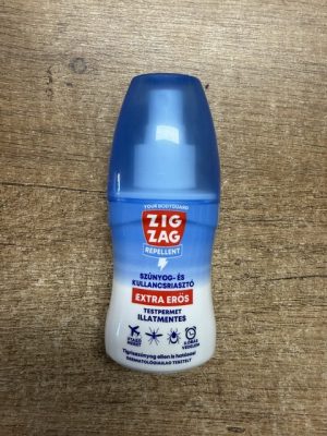 Zig Zag szúnyog- és kullancsriasztó EXTRA ERŐS illatmentes 50 ml