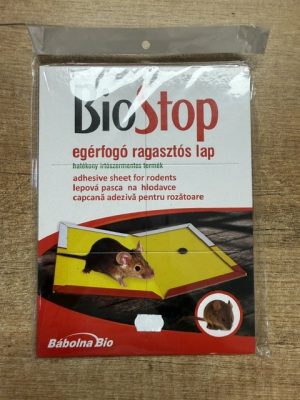 Biostop egérfogó ragasztós lap 1 db