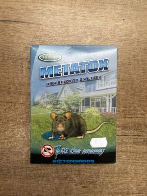 Metatox rágcsálóirtó csalétek 150 gr