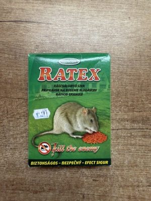 Ratex rágcsálóírtó szer 150 gr