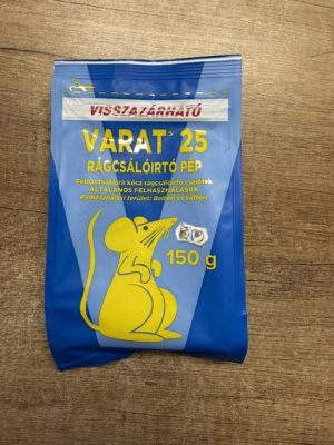 Varat 25 rágcsálóirtó pép 150 g