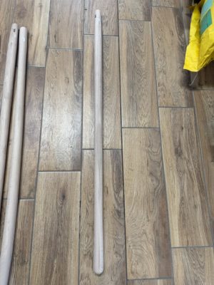 Lapát nyél, egyenes, fazonos, bükk 120 cm