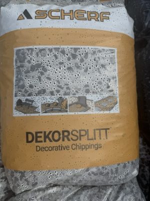 Scherf Bazaltsplitt Schwarz - fekete bazaltzúzalék 8-12 mm 25 Kg