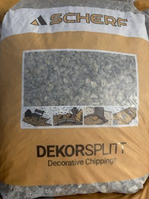Scherf Grünschiefersplitt Glitzer-Grün - Zöld csillámpala zúzalék 8-16 mm 25 Kg